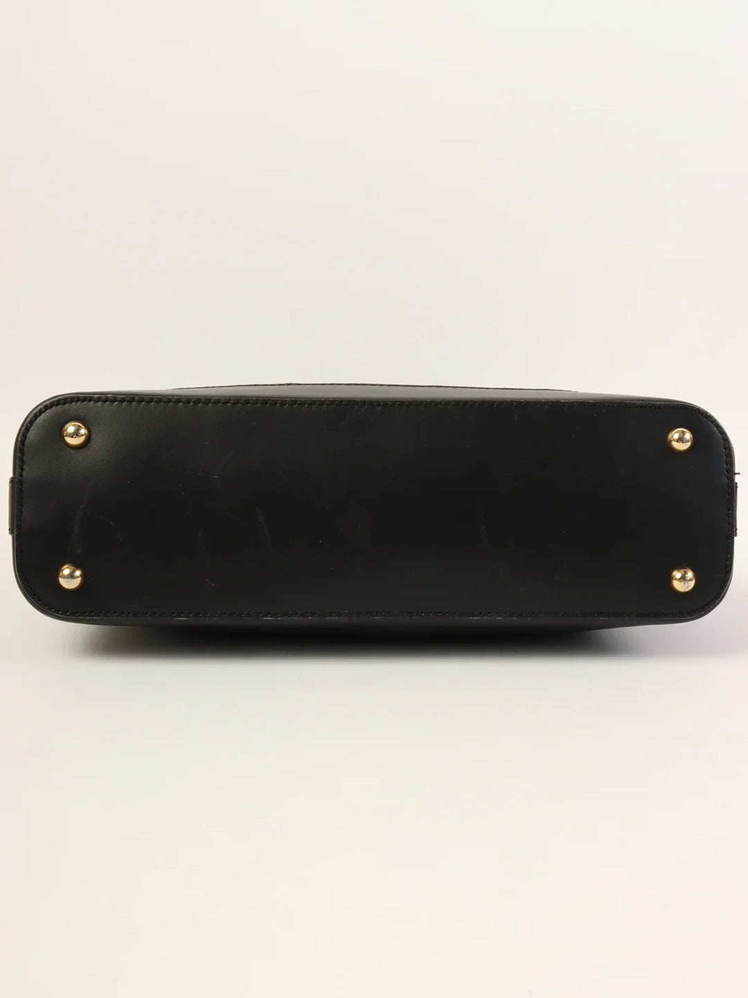 Celine C Macadam Pattern Shoulder Bag Black