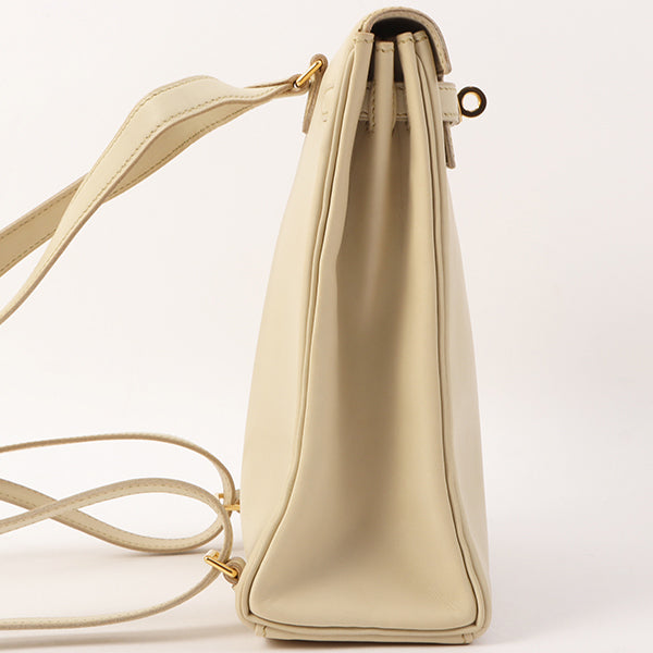 Premium Handmade Hermes 2001 Made Kelly Ado Pm Cream