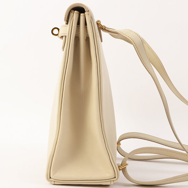 Premium Handmade Hermes 2001 Made Kelly Ado Pm Cream