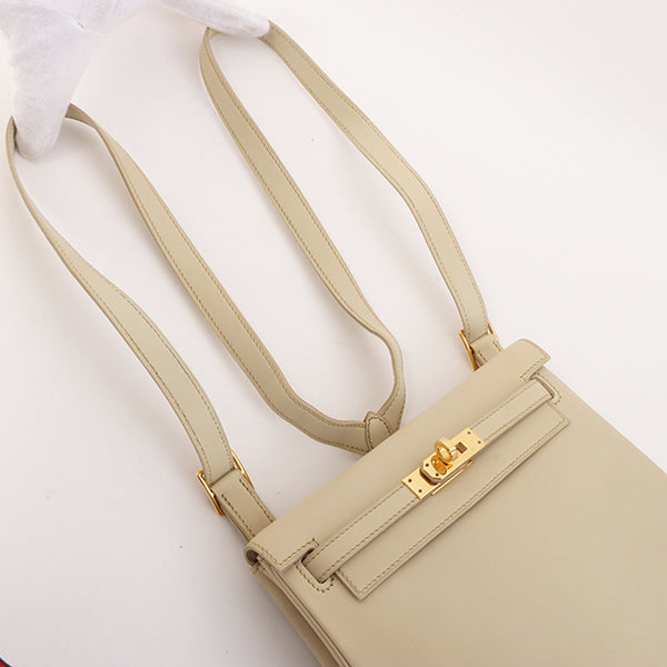 Premium Handmade Hermes 2001 Made Kelly Ado Pm Cream