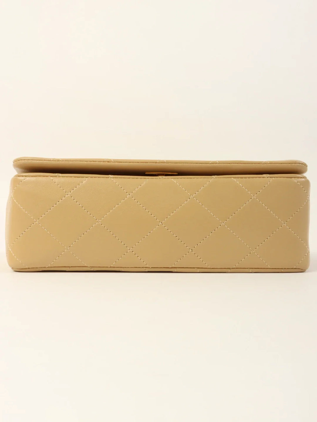 Chanel Around 1990 Made Full New Chain Bag Mini Beige