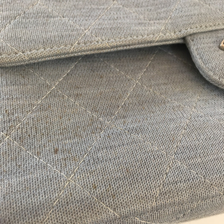 Chanel Timeless/Classique Shoulder Bag in Blue Denim/Jeans