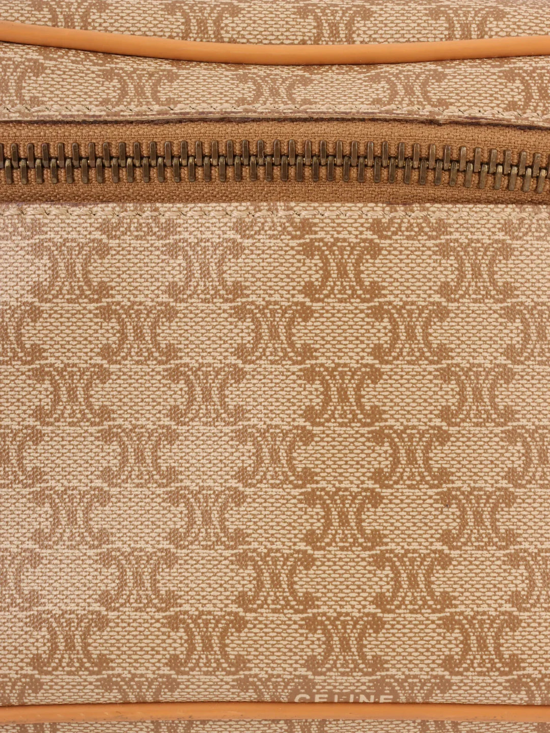 Celine Macadam Pattern Waict Bag Beige