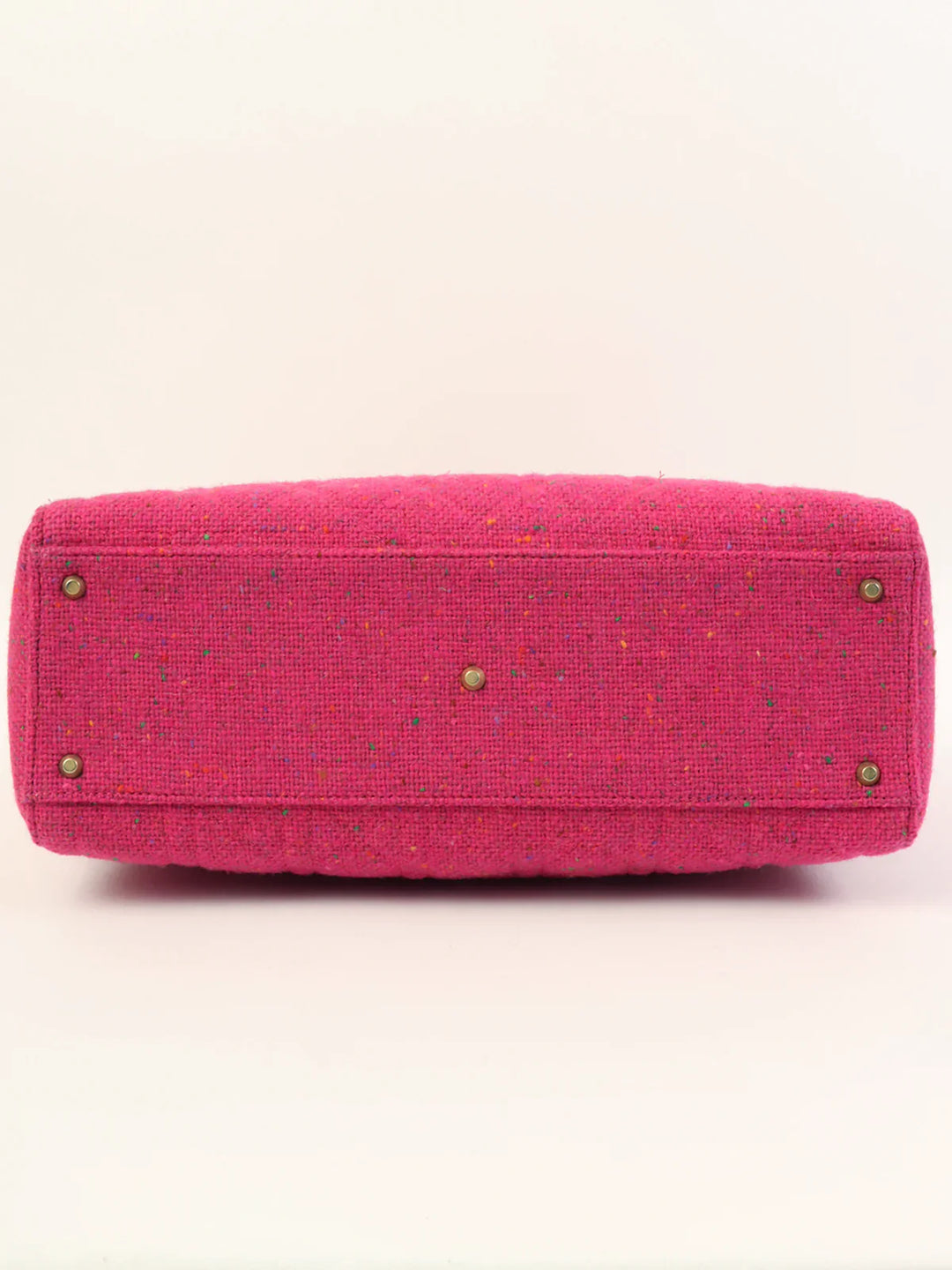 Top quality Dior Tweed Lady  2Way Bag L Pink/Multi