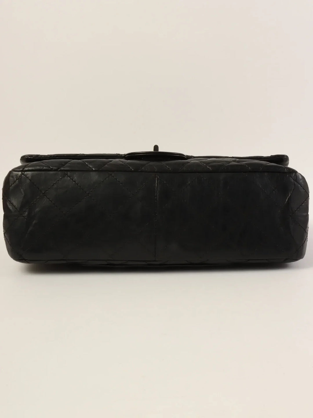 Chanel Around 2011 Made 2.55 Chain Shoulder Bag Black