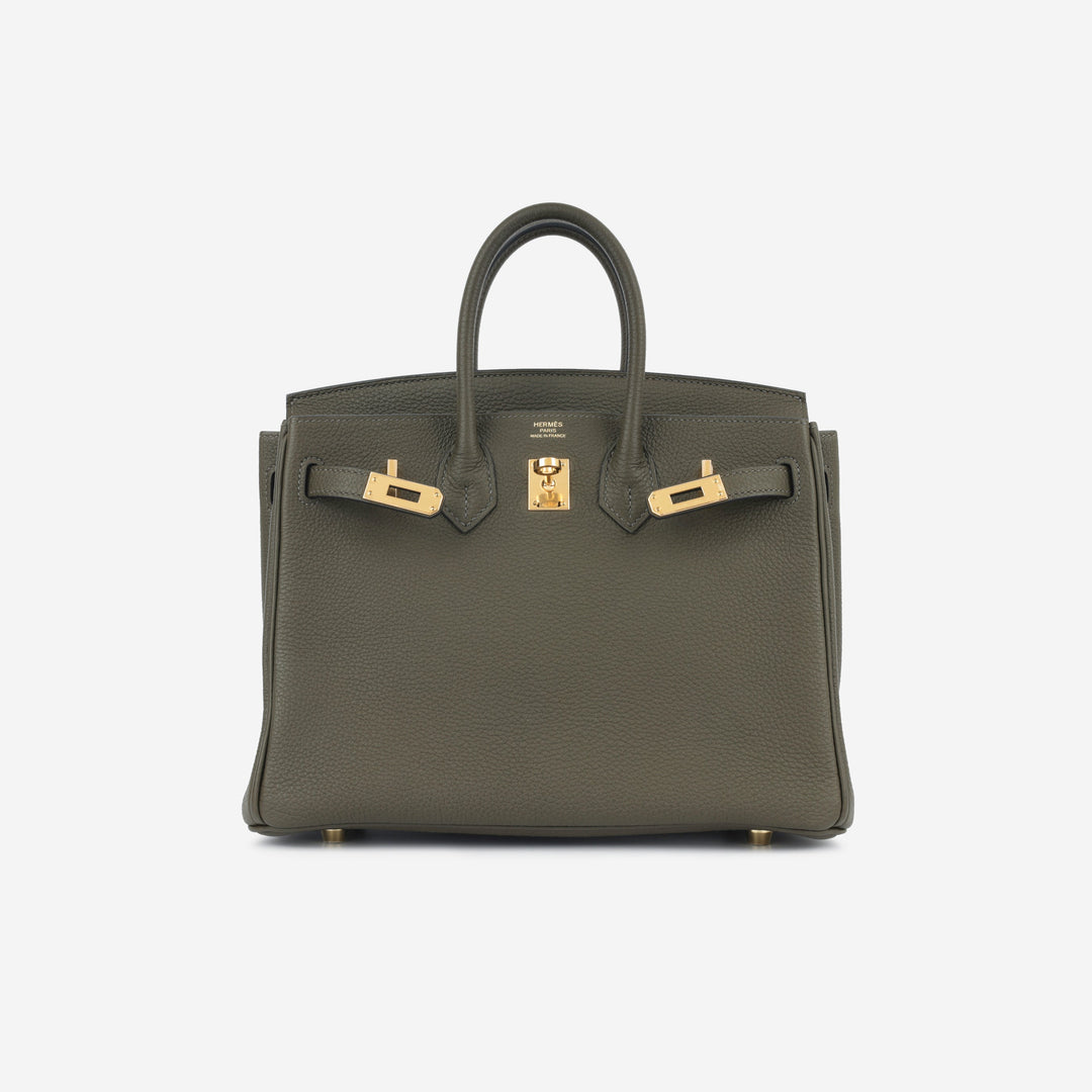 Birkin 25 - Vert De Gris