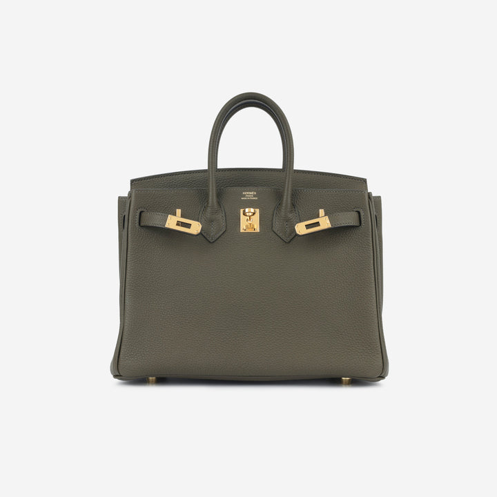 Birkin 25 - Vert De Gris