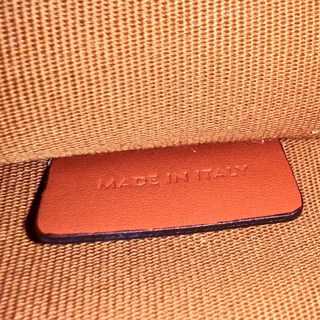 Celine Mini Vertical Cabas Triomphe Canvas Brown