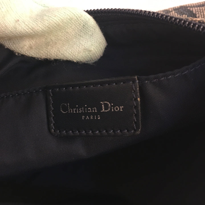 CHRISTIAN Top quality Dior Shoulder Bag in Blue Fabric