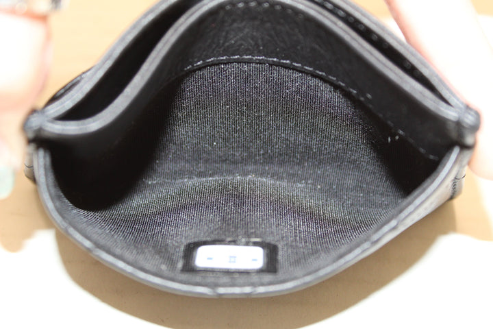 Top Quality Chanel Black Calfskin Quilted Reissue Card Holder