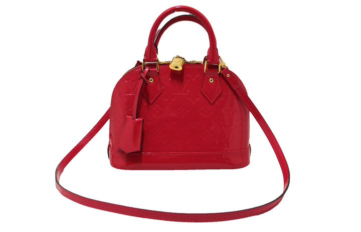 Louis Vuitton Pink Vernis Leather Alma BB Hand/Crossbody Bag