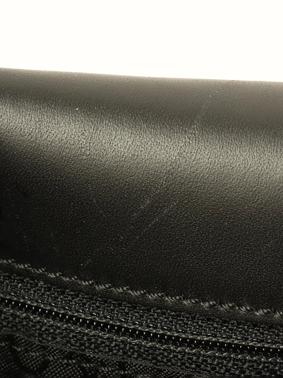 Celine C Macadam Pattern Logo Plate Shoulder Bag Black