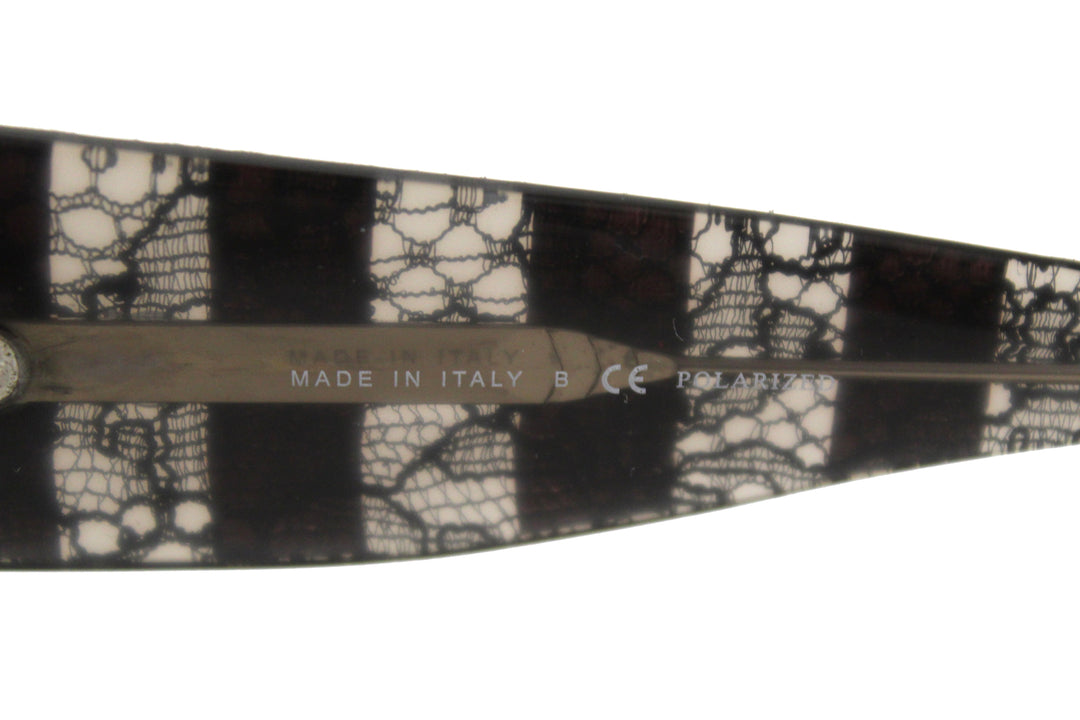 Top Quality Chanel Black Lace Effect Sunglasses