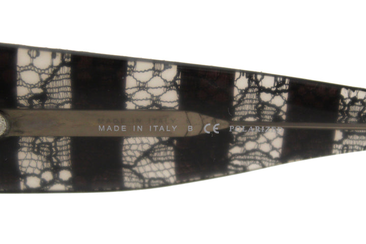 Top Quality Chanel Black Lace Effect Sunglasses
