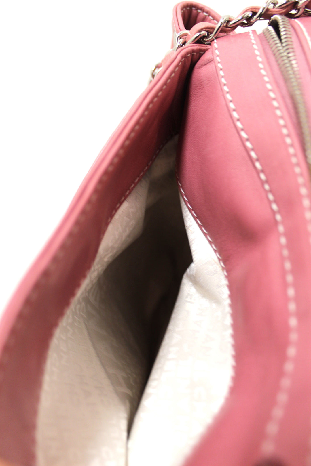 Top Quality Chanel Pink Lambskin Leather Shoulder Bag