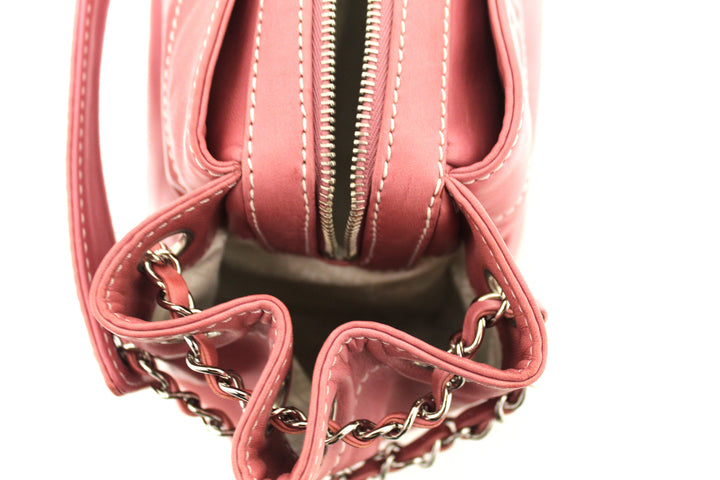Top Quality Chanel Pink Lambskin Leather Shoulder Bag