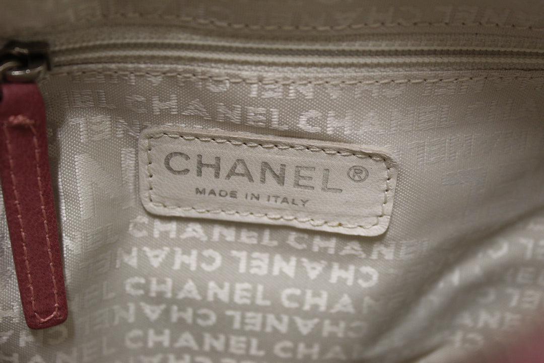Top Quality Chanel Pink Lambskin Leather Shoulder Bag