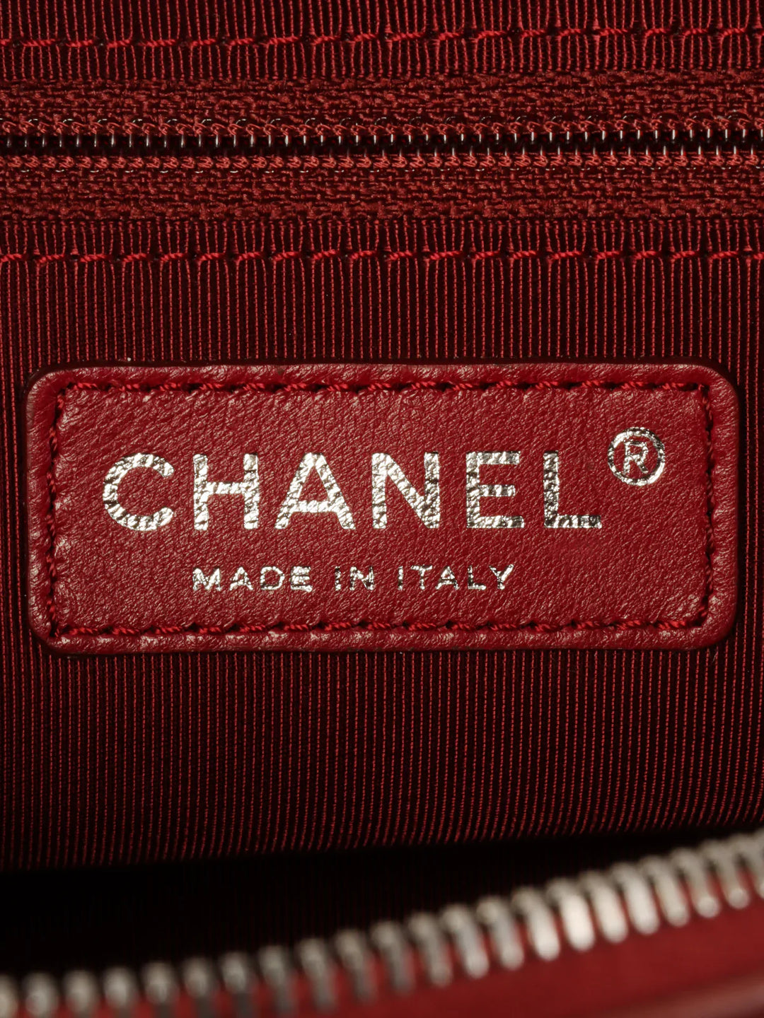 Chanel Around 2007 Made Double Pockets Cc Mark Plate Chain Shoulder Bag Black