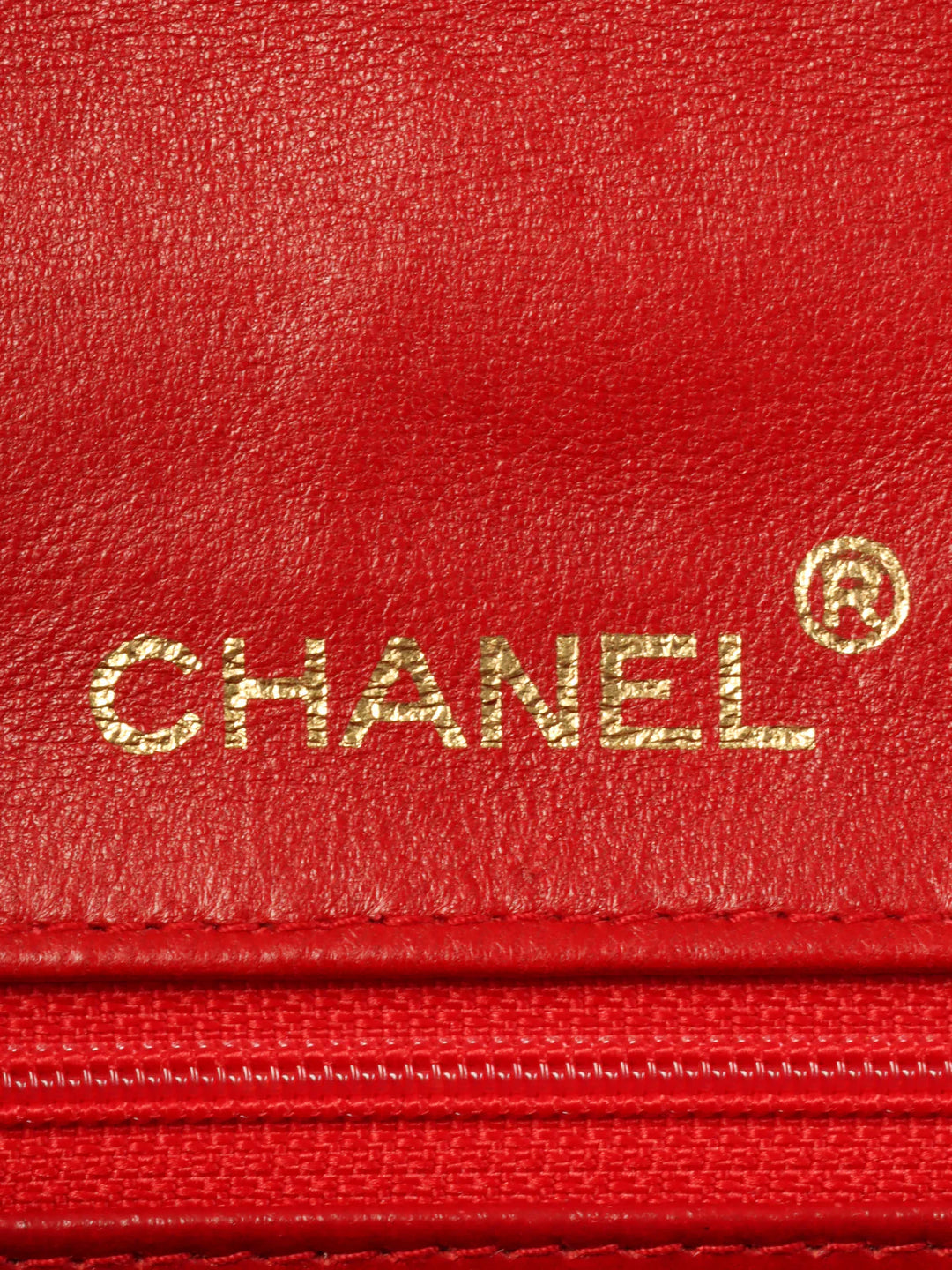 Chanel Around 1990 Made Classic New Chain Top Handle Bag Mini Red