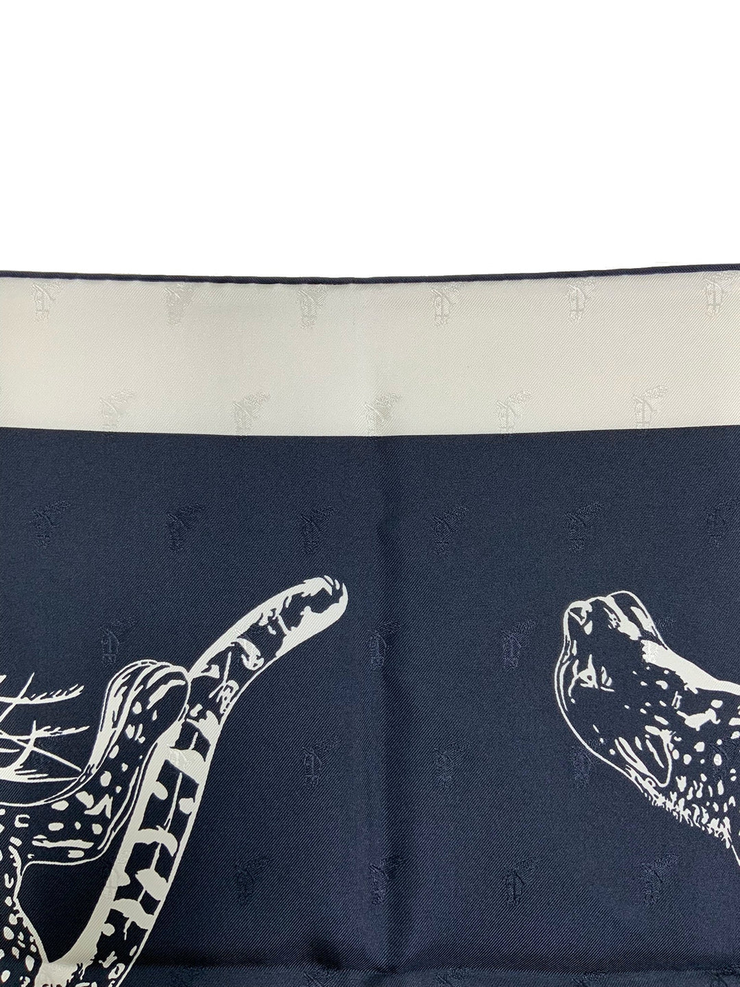 Hermes Guepards Silk Jacquard Scarf 90