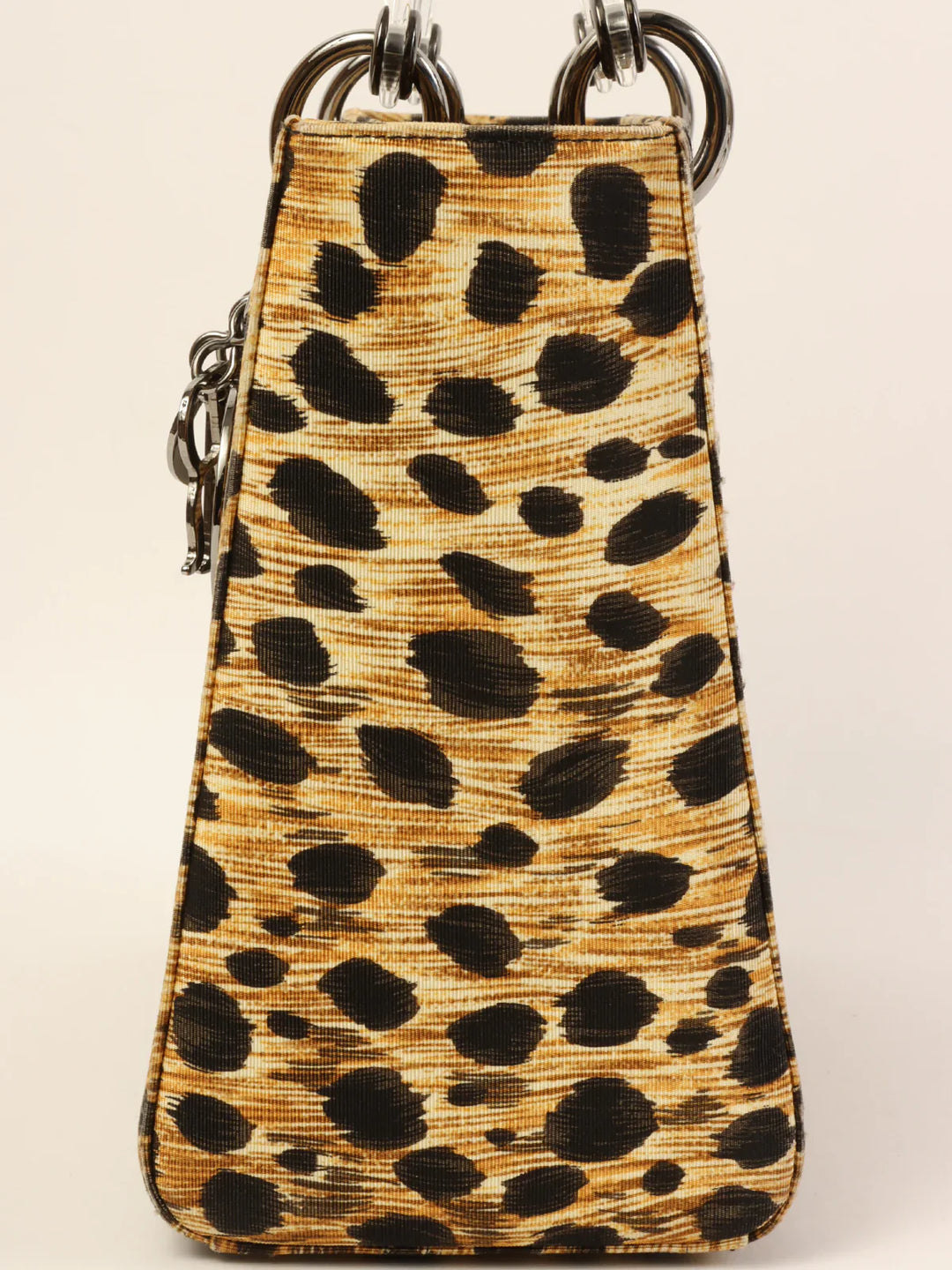 Top quality Dior Leopard Lady  2Way Bag M Brown/Black