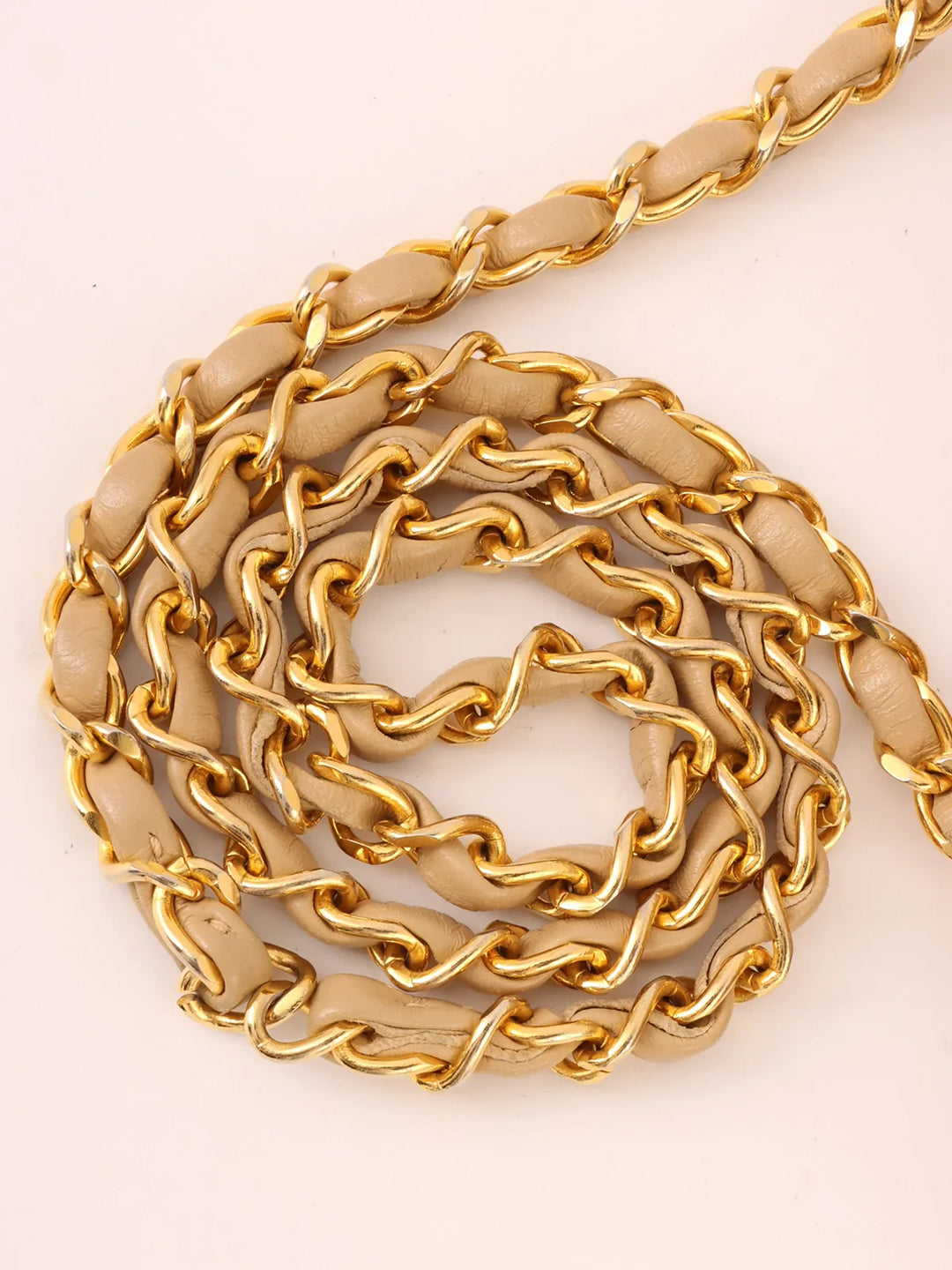 Chanel Around 2010 Made Classic New Chain Bag 23Cm Beige