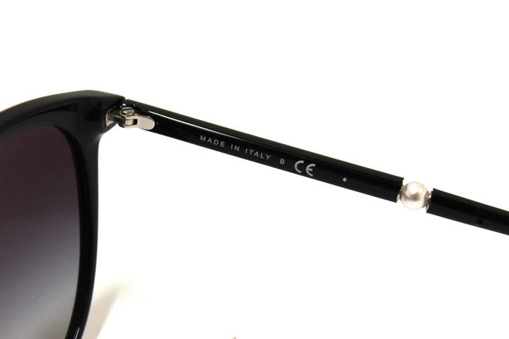 Top Quality Chanel Black Acetate Pearl sunglasses