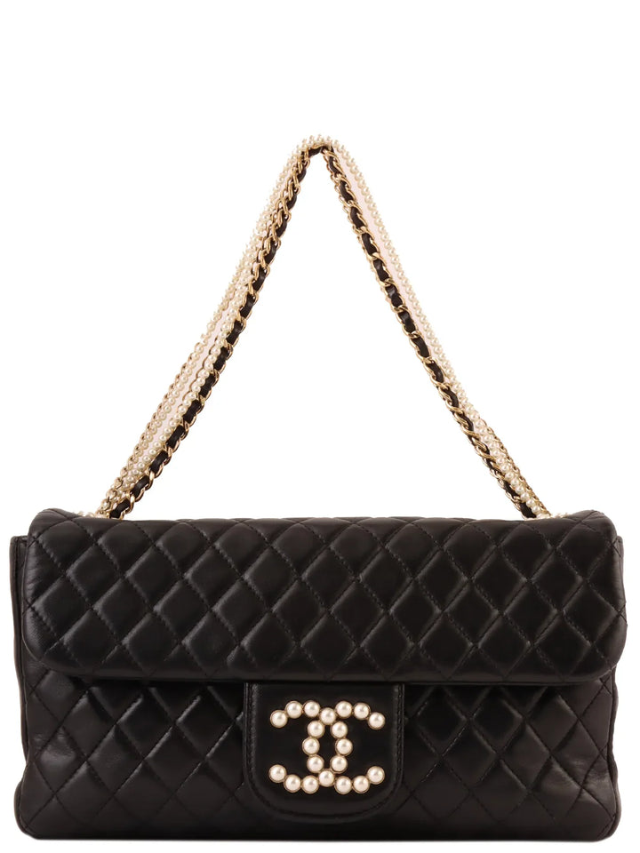 Chanel Around 2013 Made Westminster Shoulder Bag Black