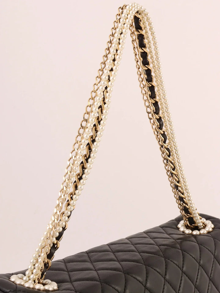 Chanel Around 2013 Made Westminster Shoulder Bag Black