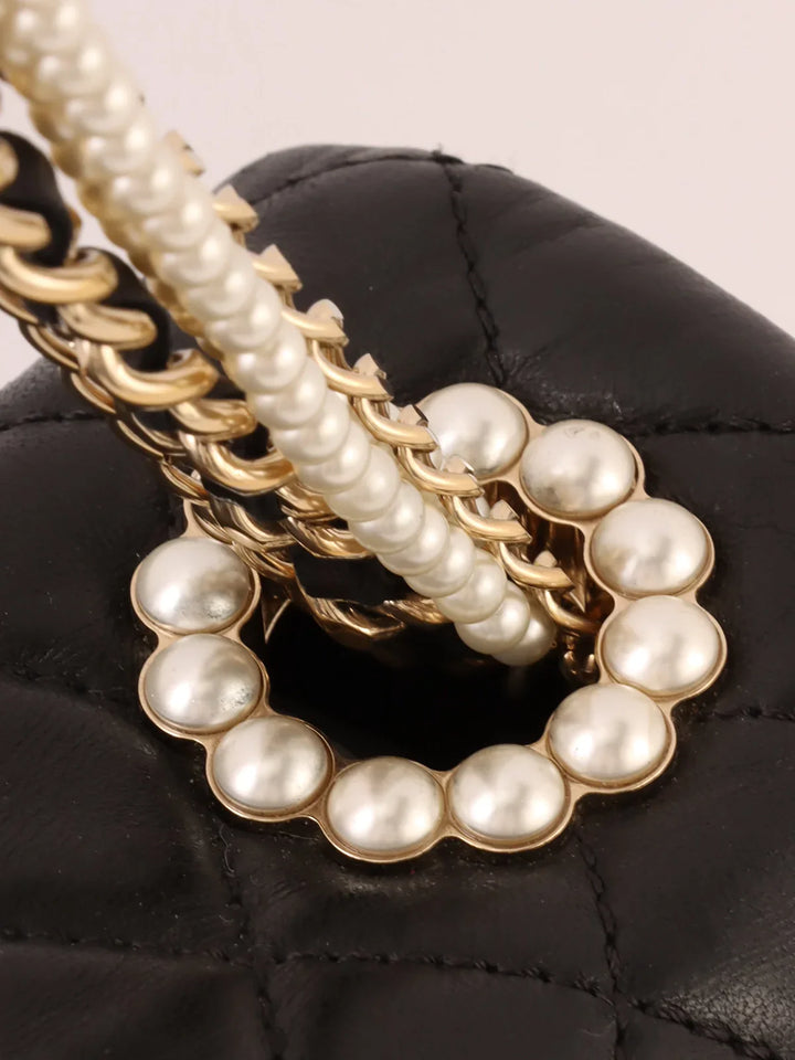 Chanel Around 2013 Made Westminster Shoulder Bag Black