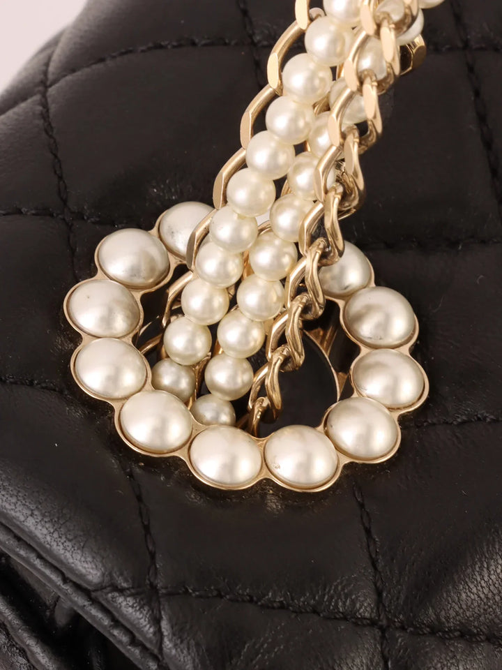 Chanel Around 2013 Made Westminster Shoulder Bag Black