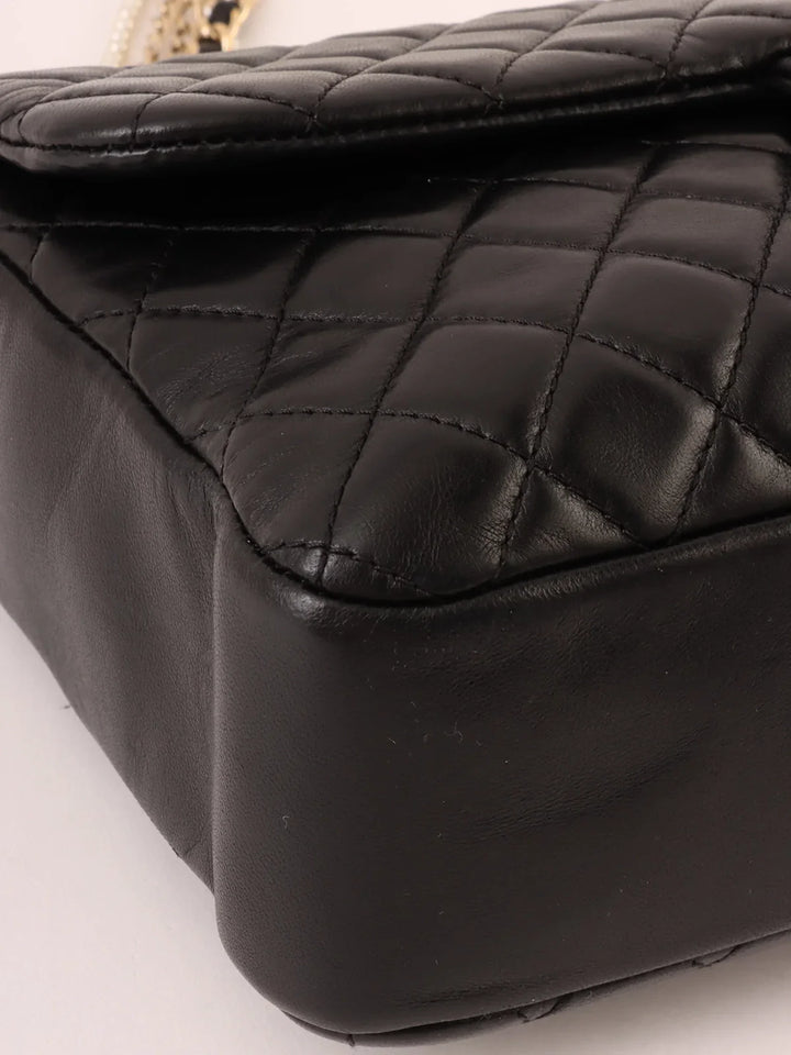 Chanel Around 2013 Made Westminster Shoulder Bag Black