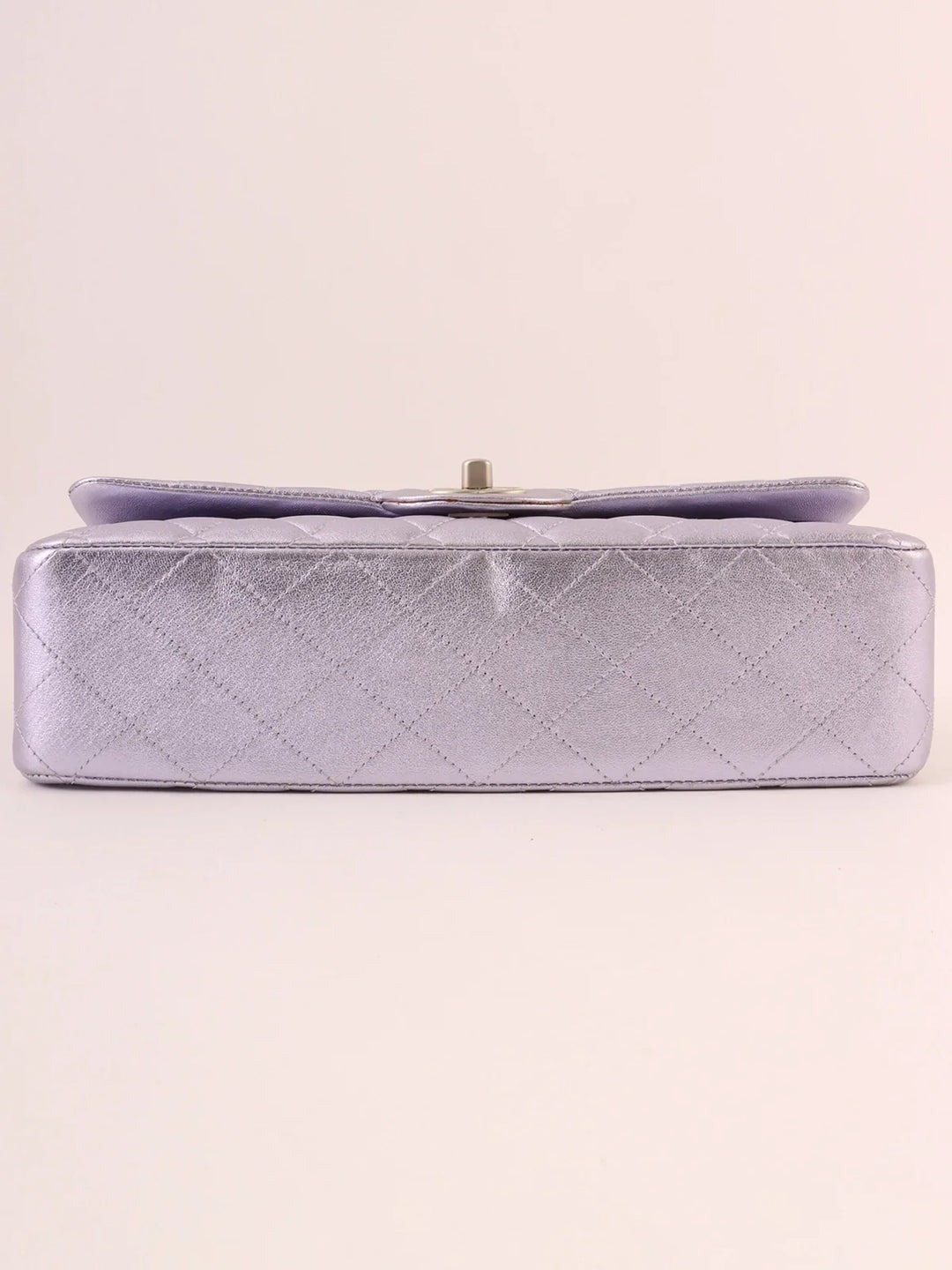 Chanel Around 2010 Made Classic New Chain Bag 25Cm Metallic Light Purple