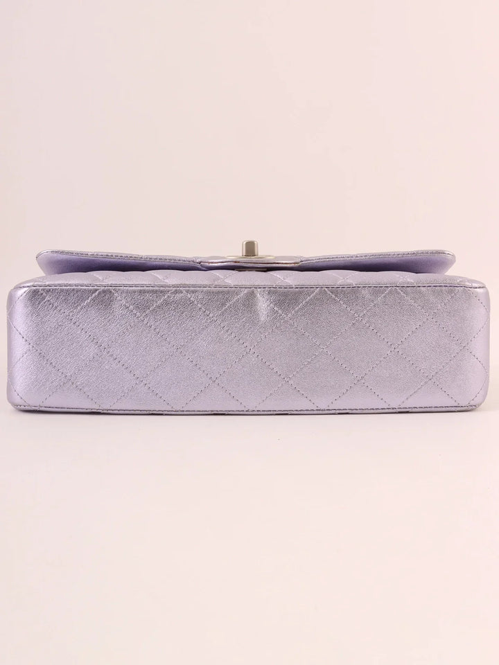 Chanel Around 2010 Made Classic New Chain Bag 25Cm Metallic Light Purple