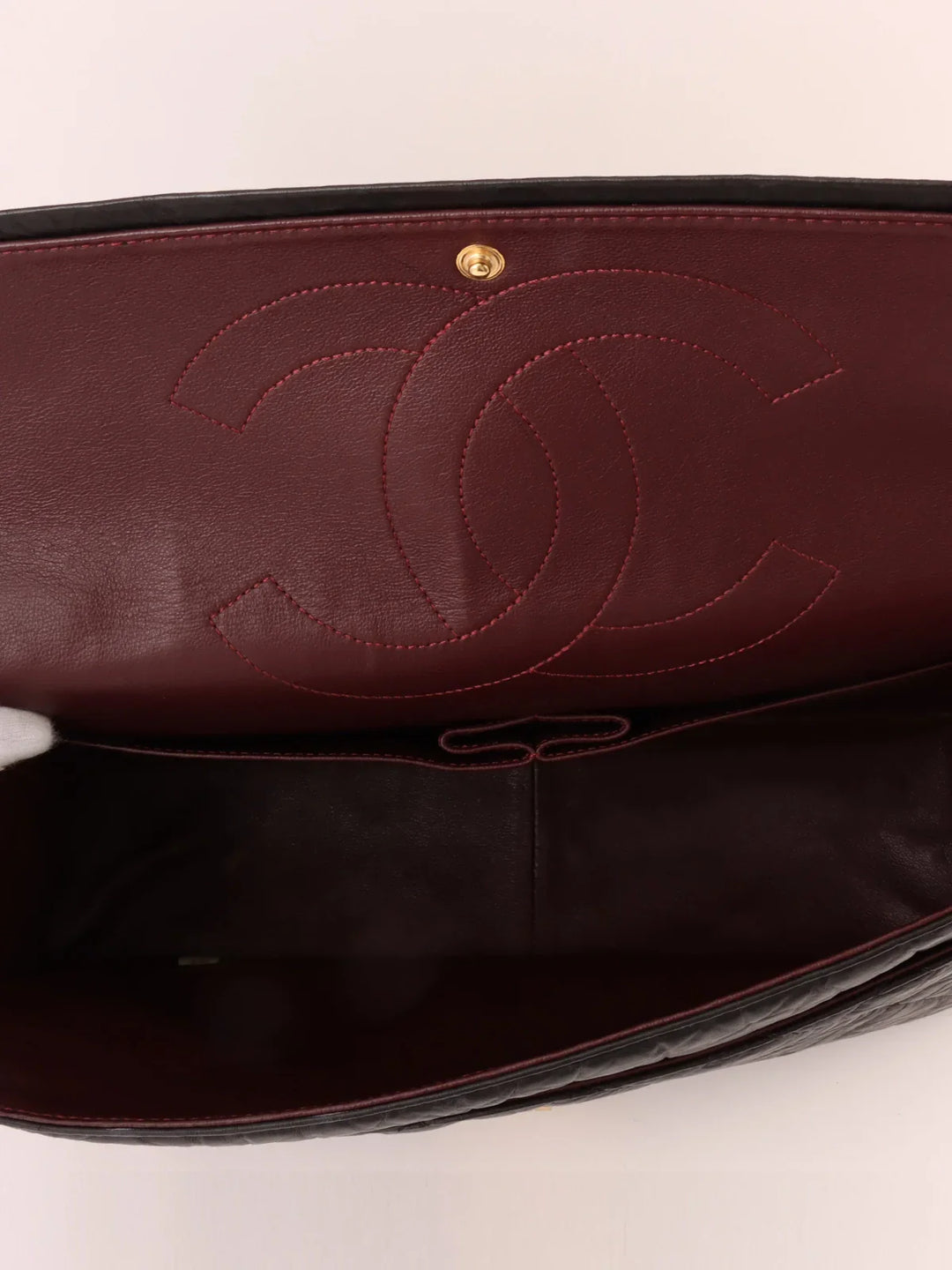 Chanel Around 2010 Made 2.55 Chain Shoulder Bag Black