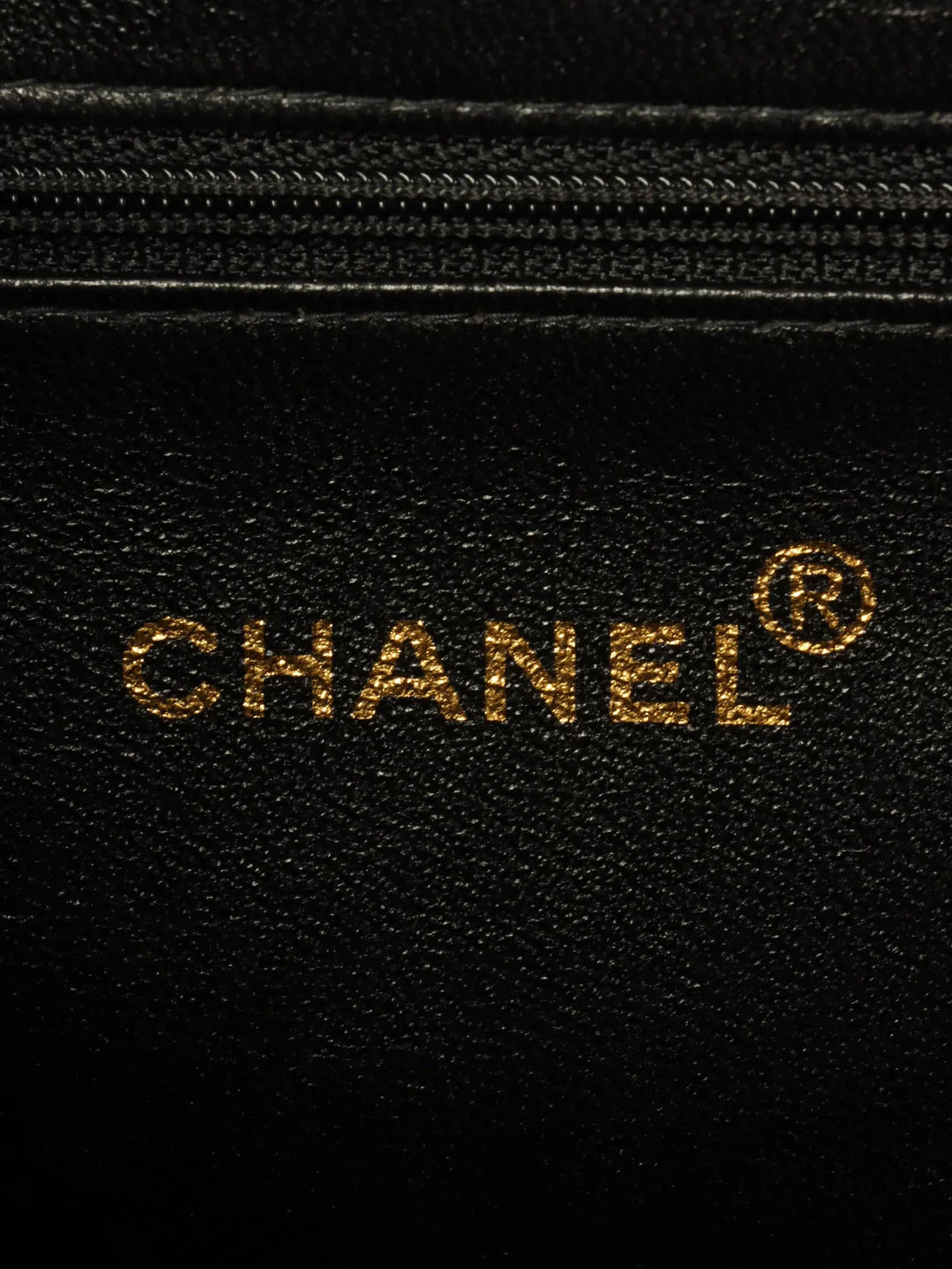 Chanel Around 1998 Made Turn-Lock Top Handle Bag Black