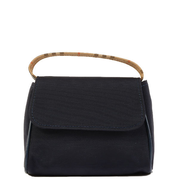 BURBERRY Nova Check Pattern Handle Mini Bag Beige/Navy