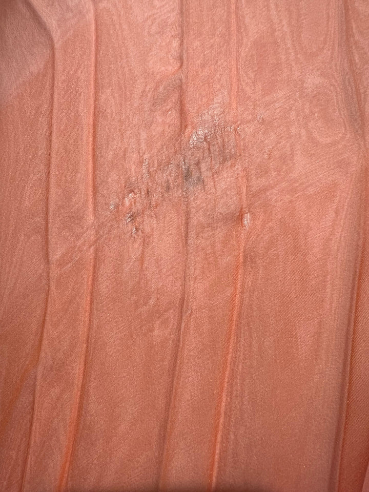 Top Quality Chanel 20A Ombre Pink, Peach and Orange Silk Pleated Sleeveless Midi Dress Size FR 34 (UK 6) RRP ¬£5,500