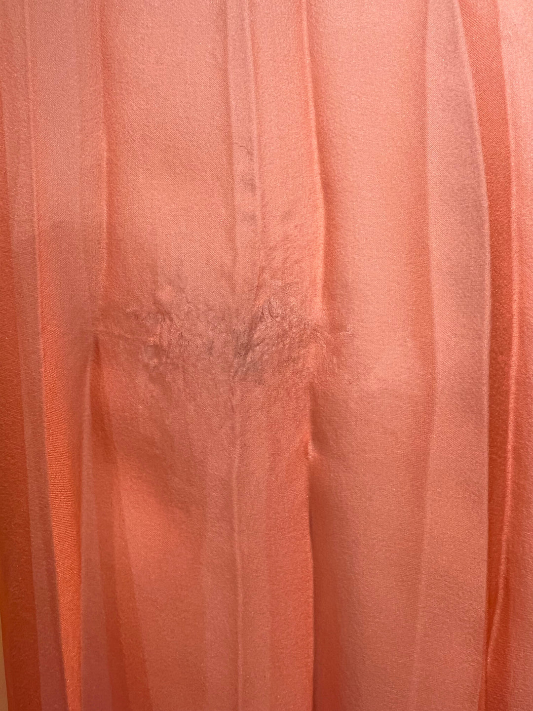 Top Quality Chanel 20A Ombre Pink, Peach and Orange Silk Pleated Sleeveless Midi Dress Size FR 34 (UK 6) RRP ¬£5,500
