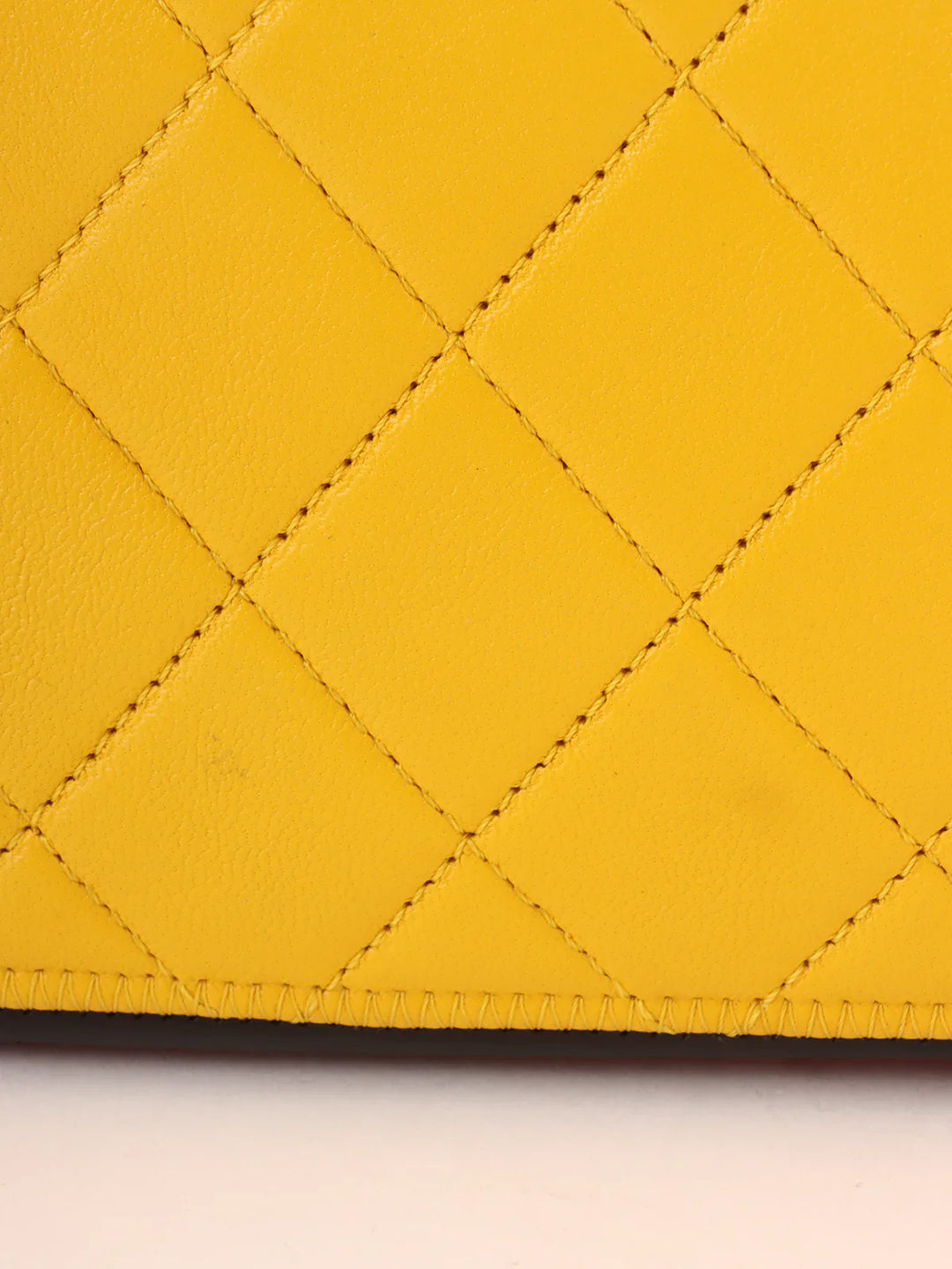 Chanel Around 2014 Made Mondrian Tricolore Turn-Lock Chain Shoulder Bag Yellow/Blue/Red