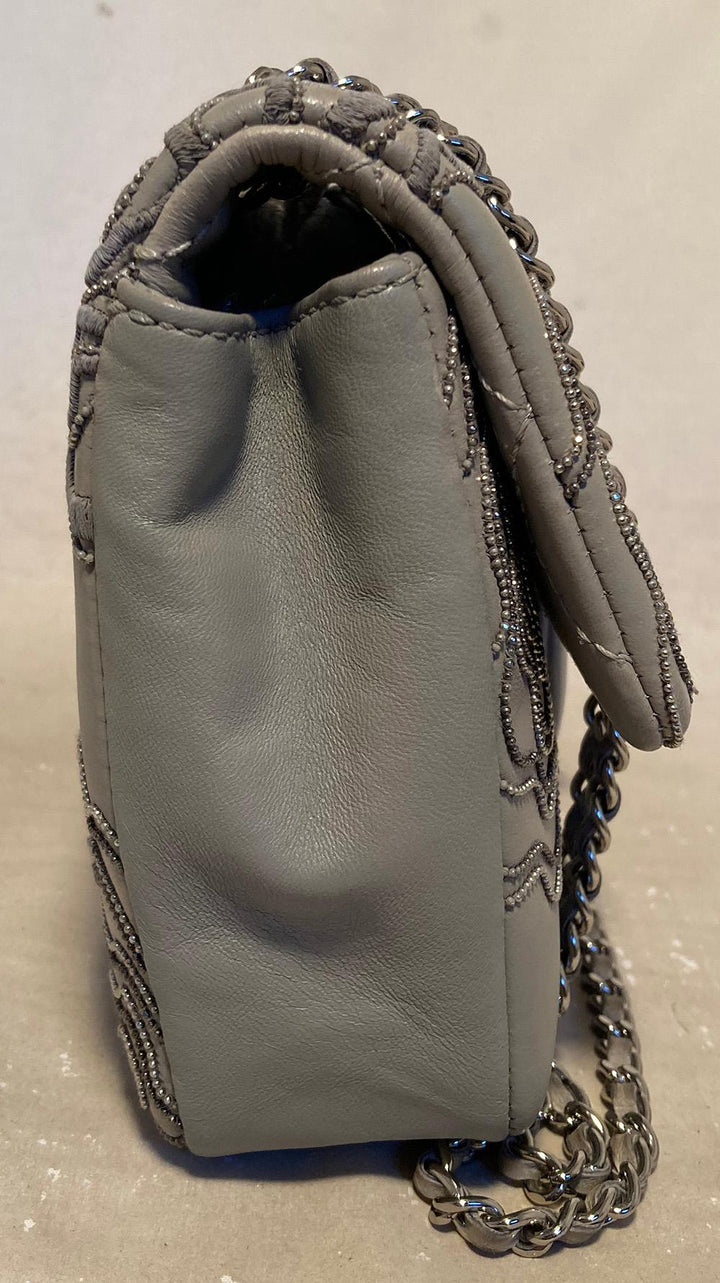 Chanel Camellia Follies Embroidered Medium Classic New