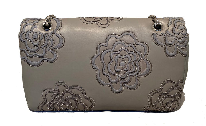Chanel Camellia Follies Embroidered Medium Classic New