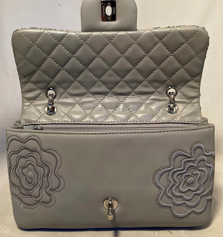 Top Quality Chanel Camellia Follies Embroidered Medium Classic New
