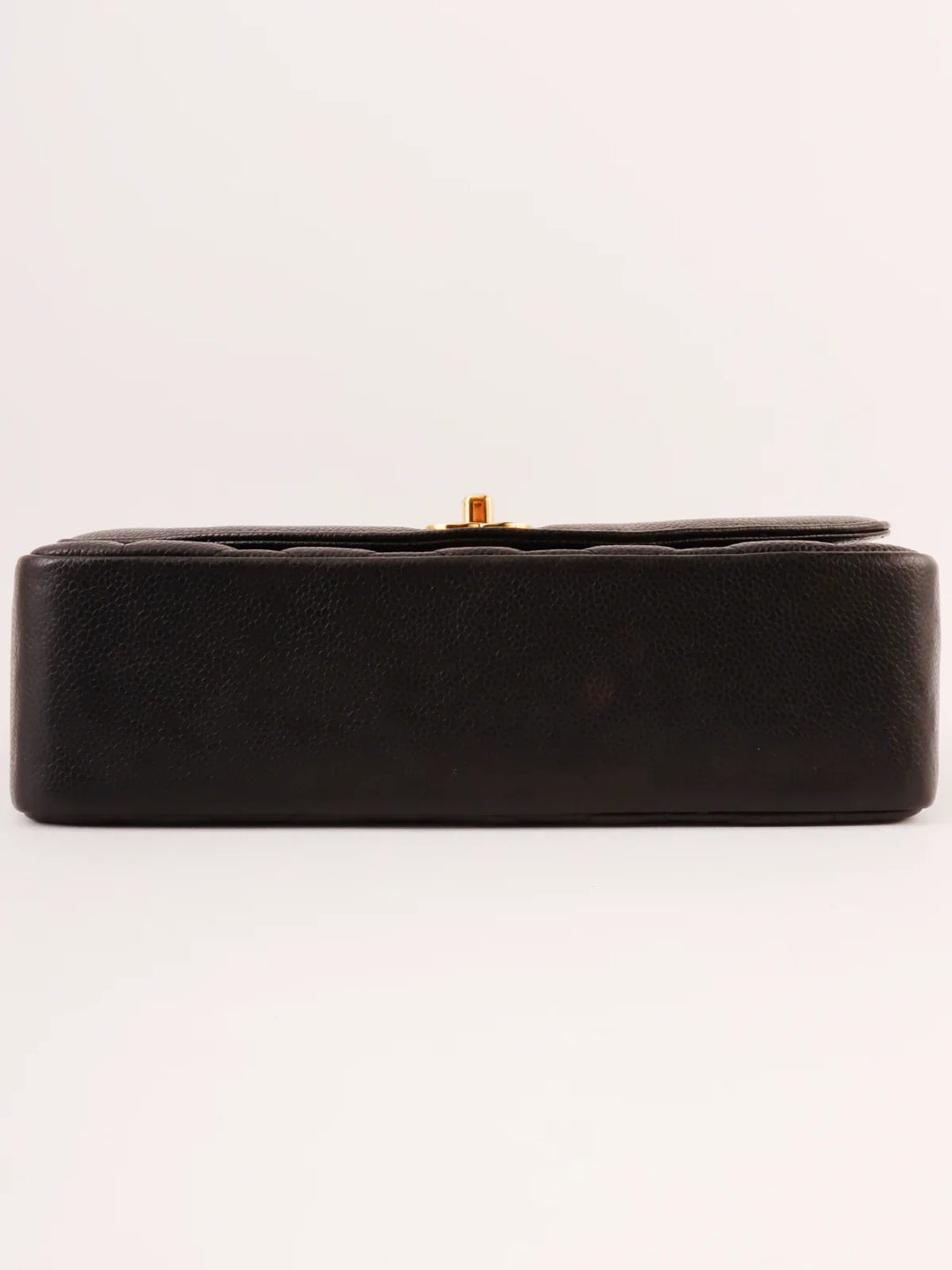Chanel Around 1995 Made Caviar Skin Diana New Chain Bag 25Cm Black