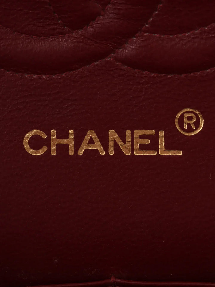 Chanel Around 1995 Made Classic New Chain Bag 25Cm Black