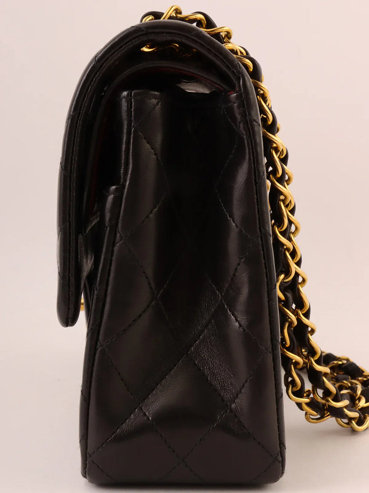Chanel Around 1995 Made Classic New Chain Bag 25Cm Black