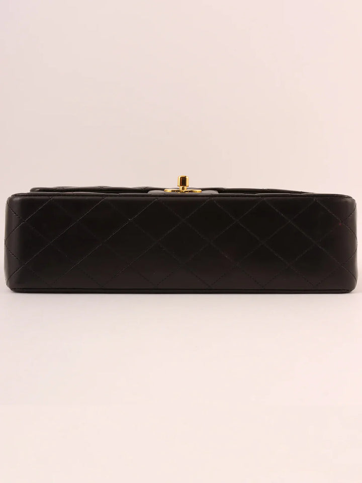 Chanel Around 1995 Made Classic New Chain Bag 25Cm Black
