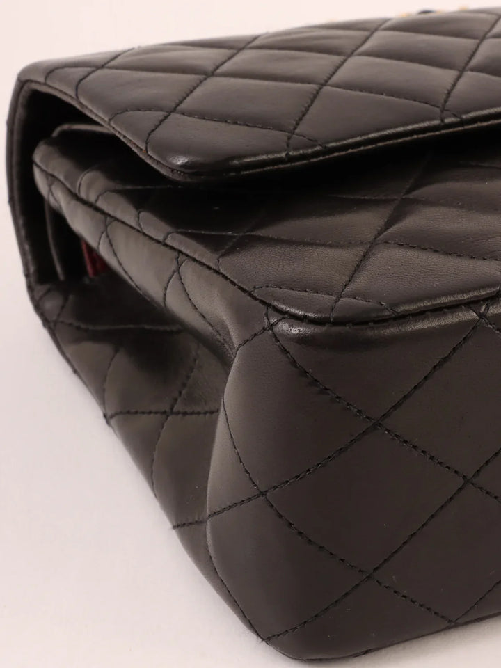 Chanel Around 1995 Made Classic New Chain Bag 25Cm Black