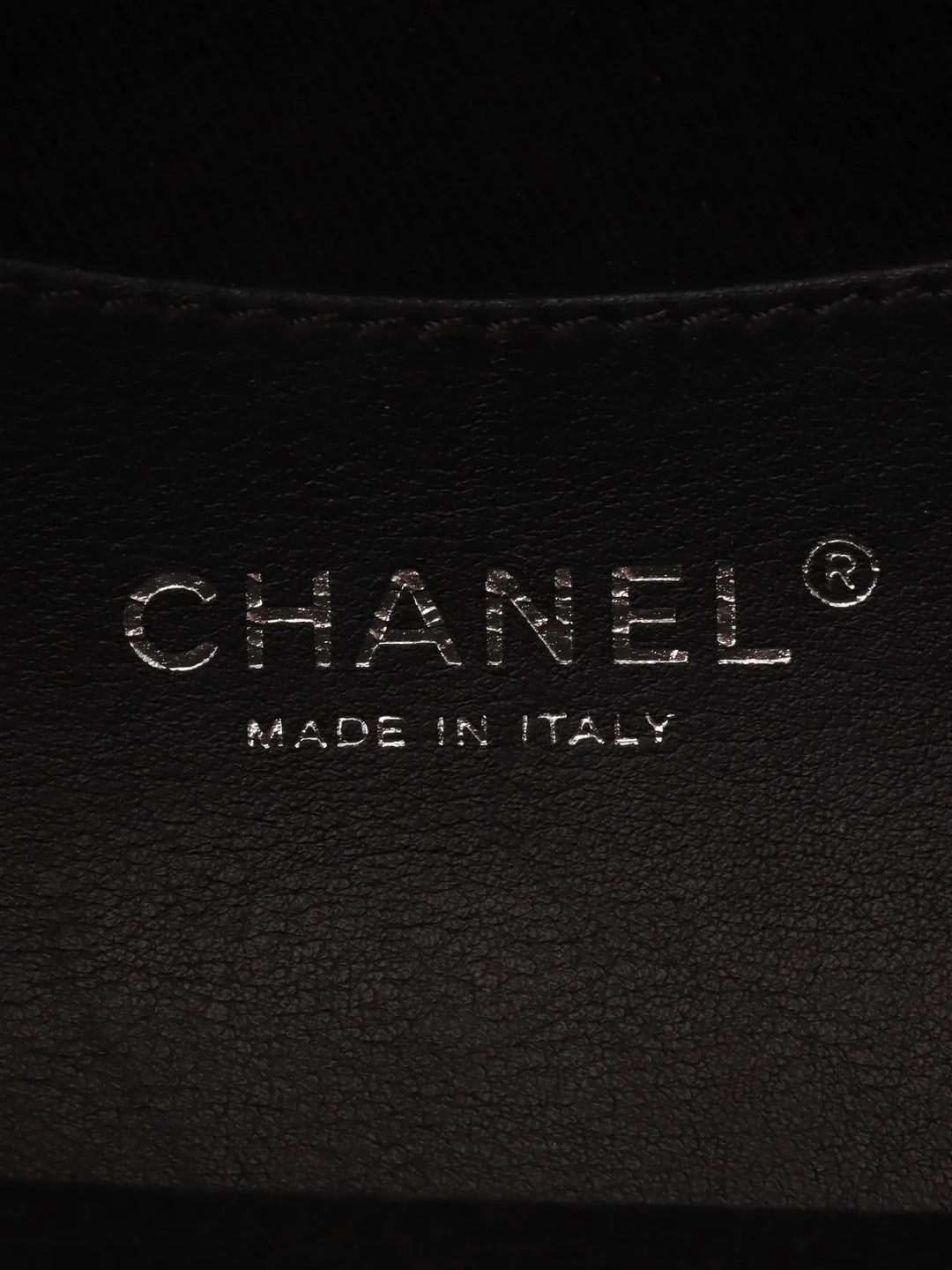 Chanel Around 2012 Made Denim Camellia Stitch Cc Mark Charm Chain Shoulder Bag Black