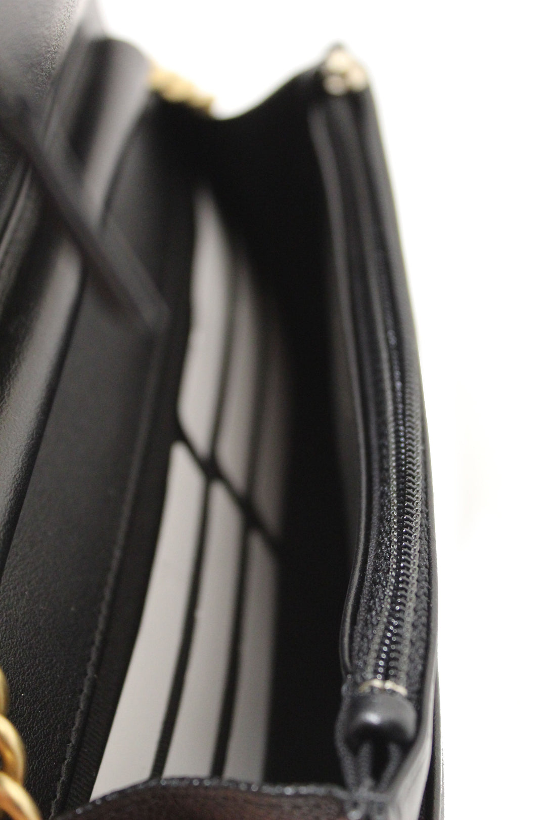 Top Quality Chanel Black Caviar Quilted Leather Boy Wallet On Chain WOC
